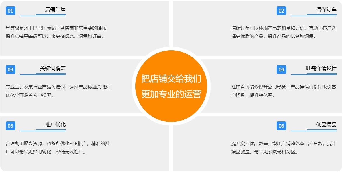 外贸独立站搭建阿里国际站代运营  第3张